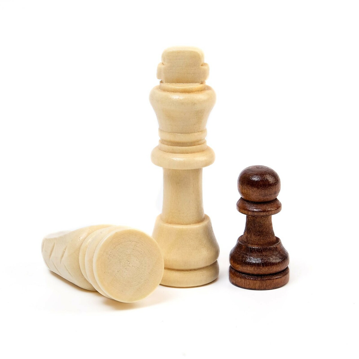 фото Шахматы деревянные обиходные 29 х 29 см, король h-5.5 см, пешка h-3 см no brand
