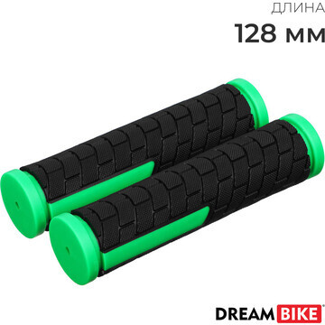 Грипсы dream bike, 128 мм, цвет черный/з