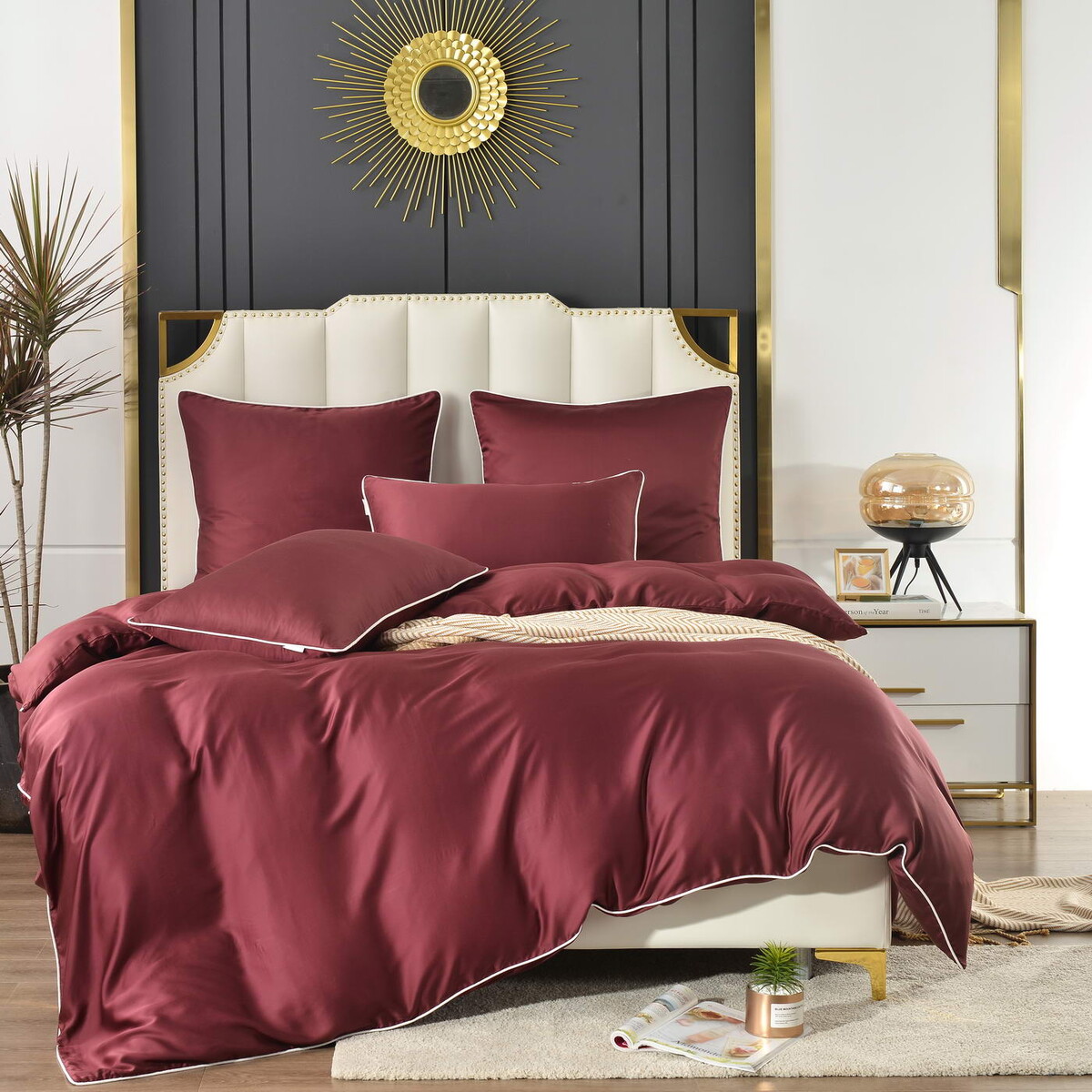 

Комплект постельного белья, Красный