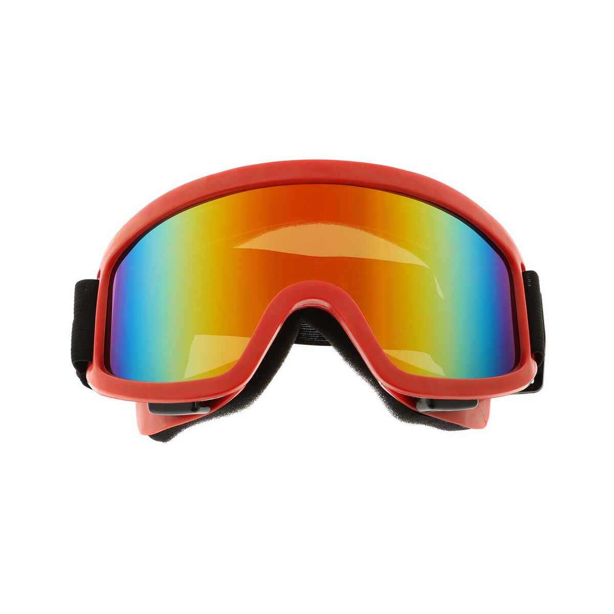 Очки-маска для езды на мототехнике, стекло хамелеон, цвет оранжевый фонарики велосипедные m wave cobra iv комплект по 2 диода 3 режима оранжевый корпус 5 220637