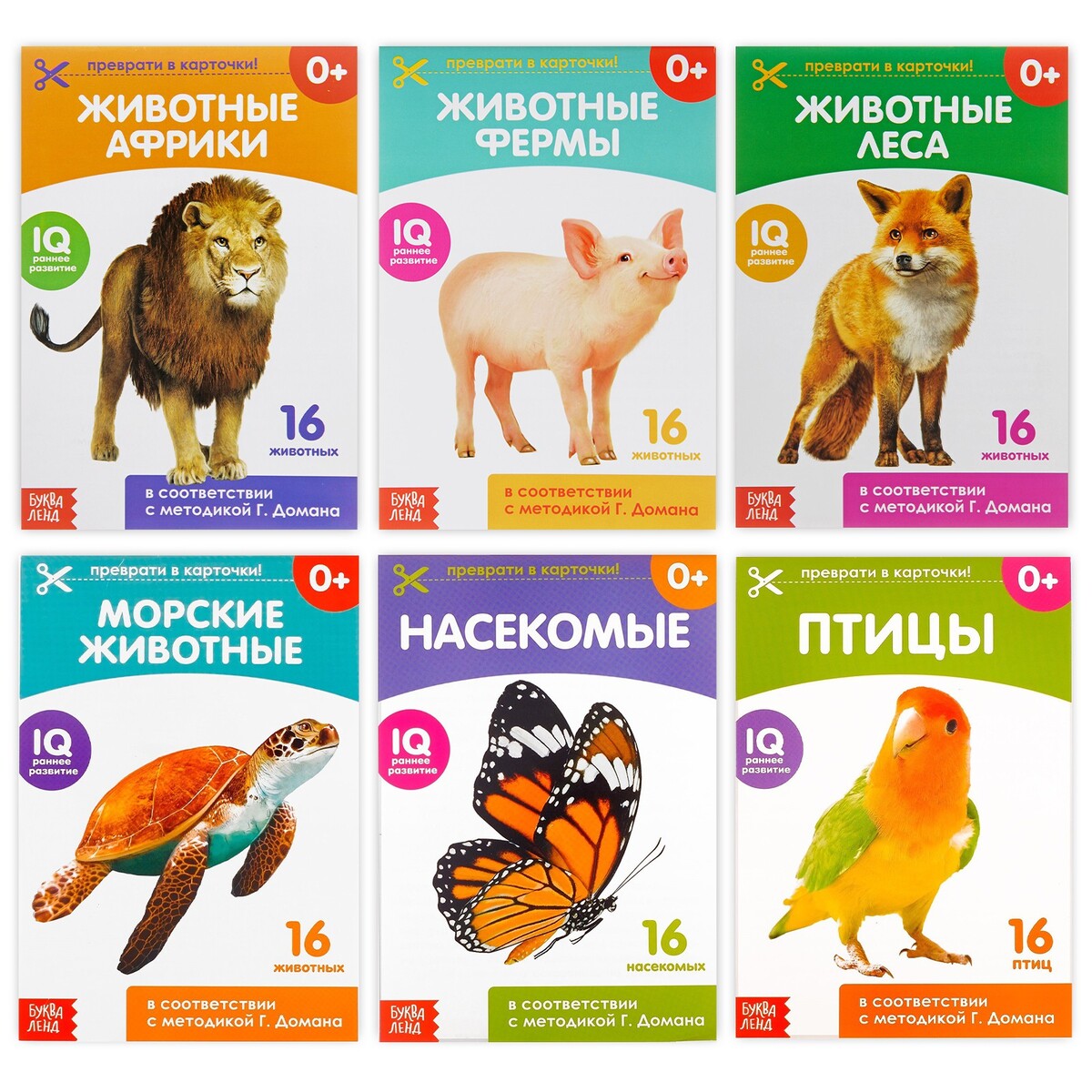 Карточки Домана Для Самых Маленьких Купить