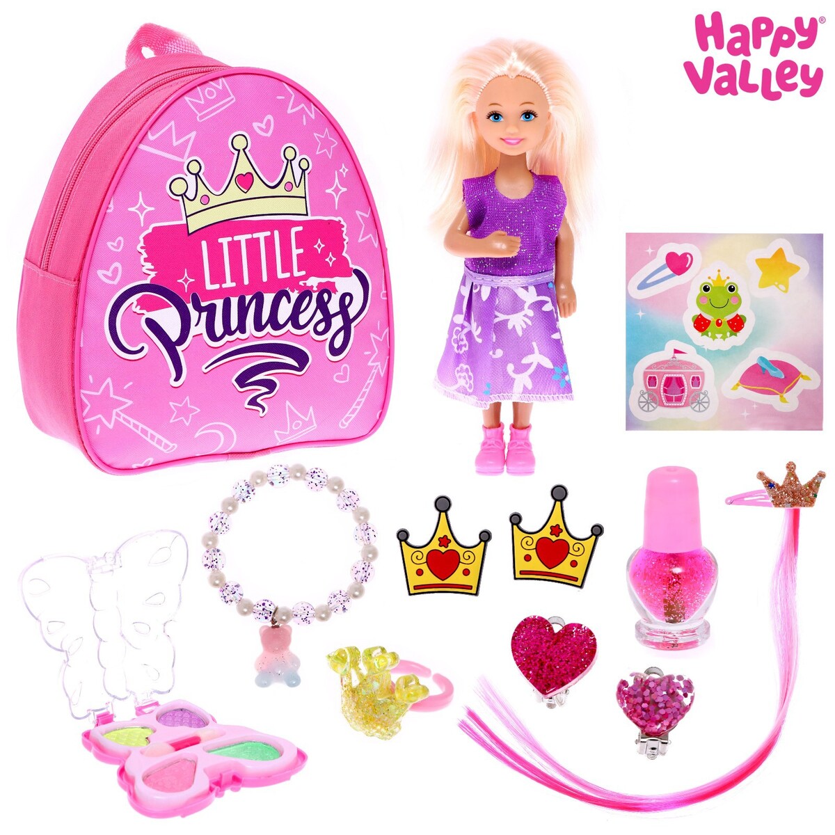 

Набор сюрпризов little princess, Розовый;фиолетовый