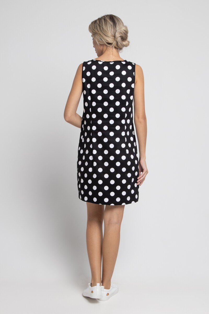 Платье SEZONI, размер 42, цвет черный 01098824 - фото 5