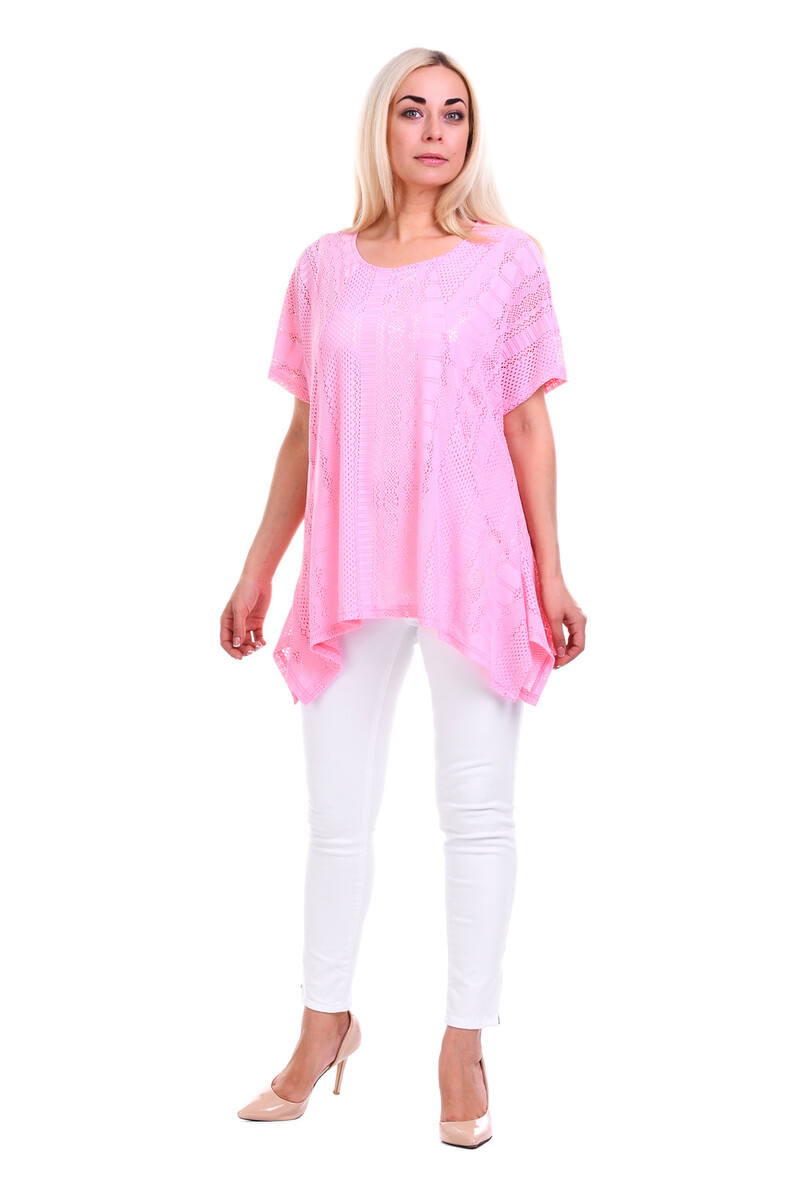 Блузка Olsi, размер 48, цвет розовый 01099757 - фото 1