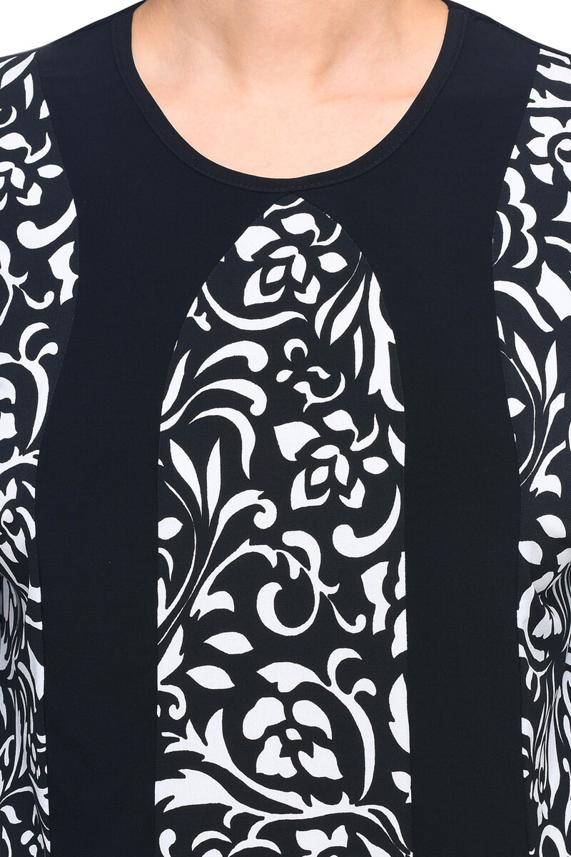 Блузка Olsi, размер 48, цвет черный 01099797 - фото 3