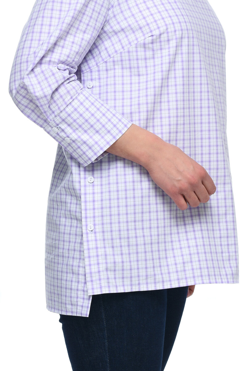Блузка Olsi, размер 48, цвет сиреневый 01099846 - фото 3