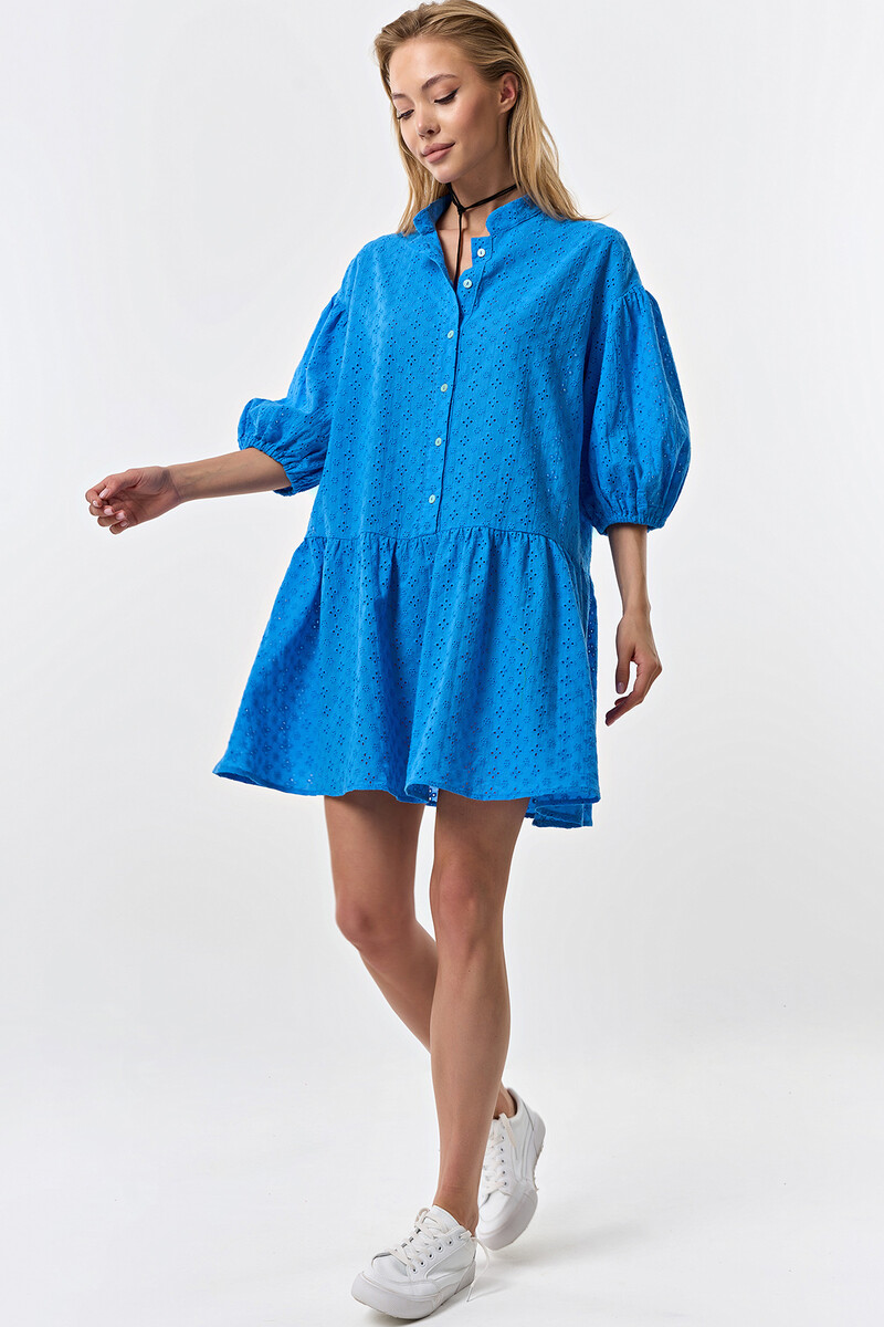 Платье FLY, размер 40, цвет синий 01105655 - фото 3