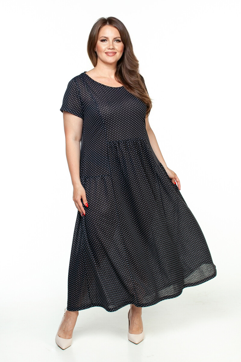 Платье RISE, размер 52, цвет черный 01106286 - фото 3