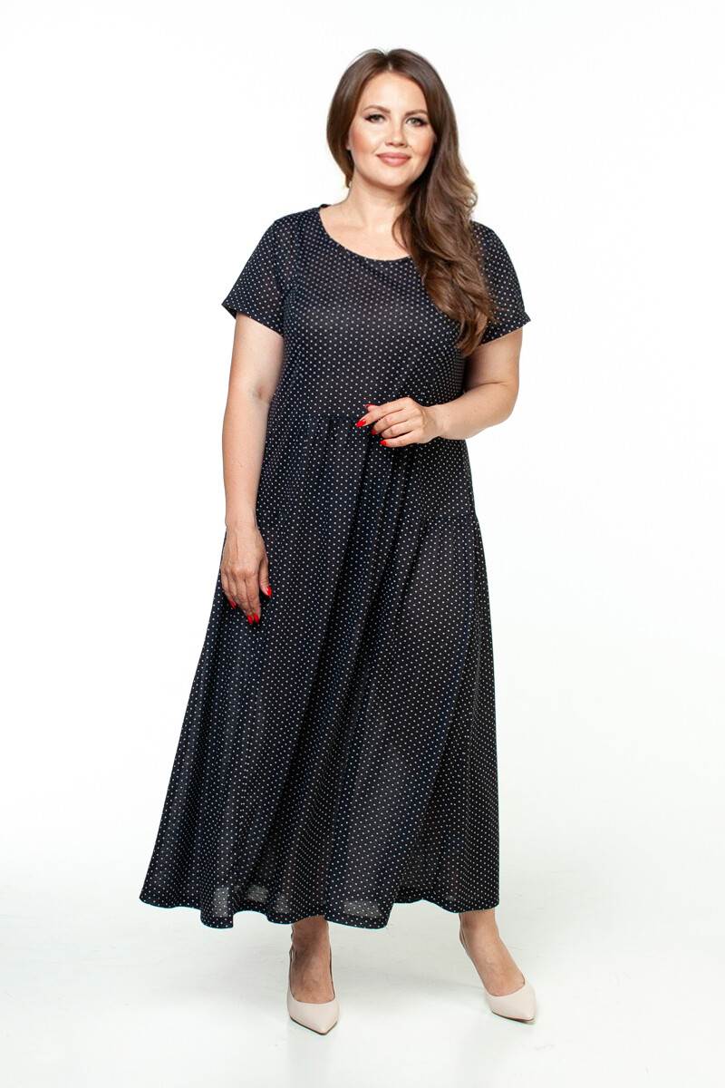 Платье RISE, размер 52, цвет черный 01106286 - фото 2