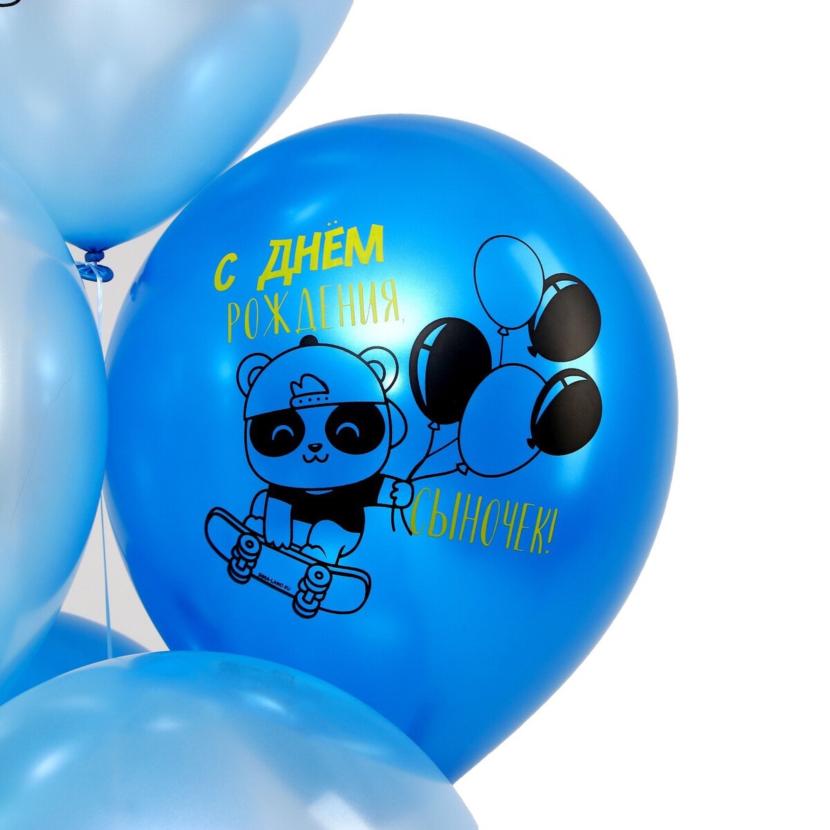 

Воздушные шары латексные 12, Голубой;синий