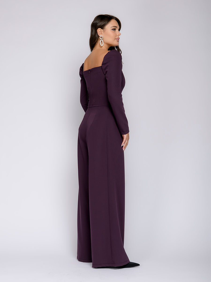 Комбинезон 1001 DRESS, размер 46, цвет фиолетовый 01115682 - фото 3