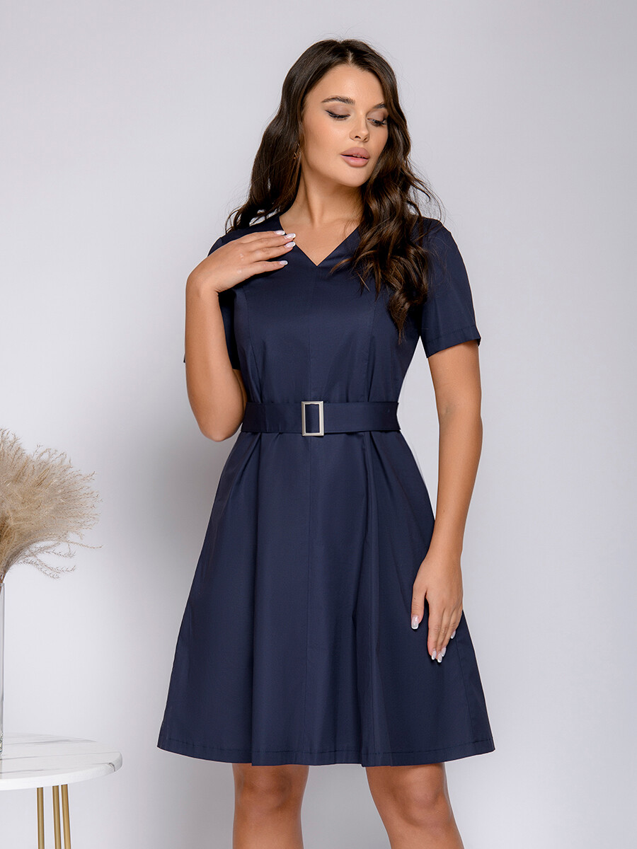 Платье 1001 DRESS, размер 42, цвет синий 01115693 - фото 1