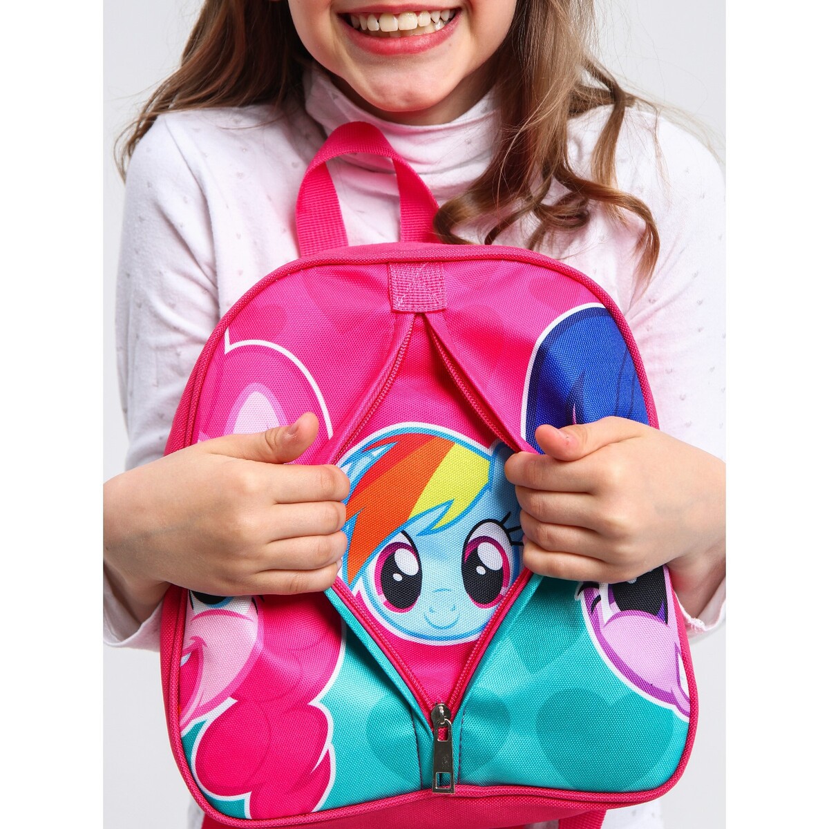 Рюкзак детский, на молнии, 23 см х 10 см х 27 см Hasbro