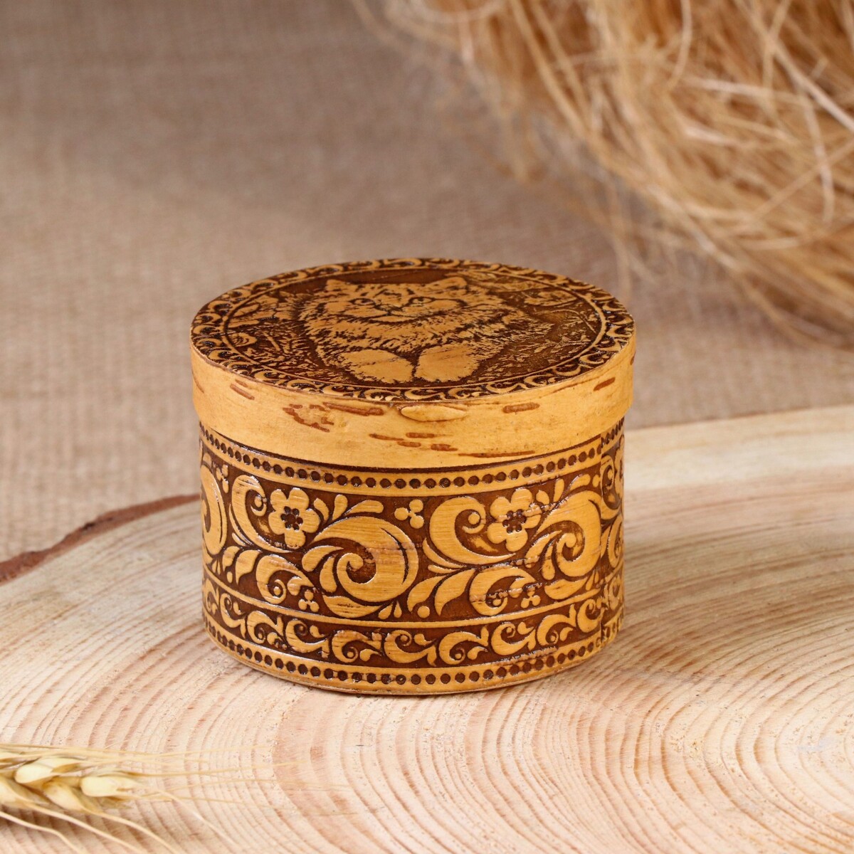 

Шкатулка, Бежевый