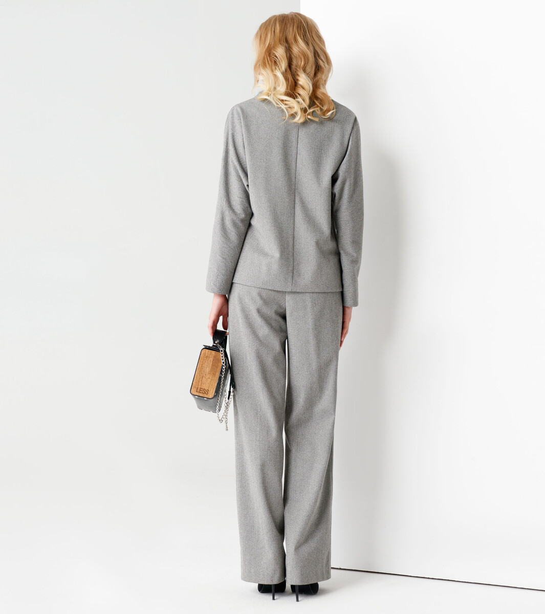 Комплект женский (туника, брюки) PANDA, размер 42, цвет серый 01121973 - фото 3