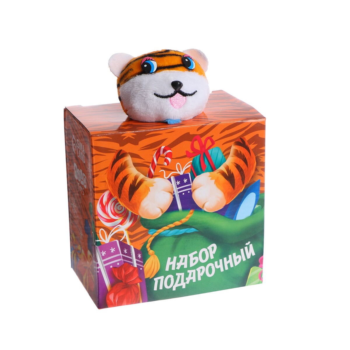 

Мягкая игрушка, Оранжевый;черный