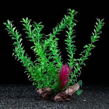 Растение искусственное аквариумное на пл