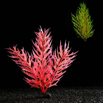 Растение искусственное аквариумное, свет