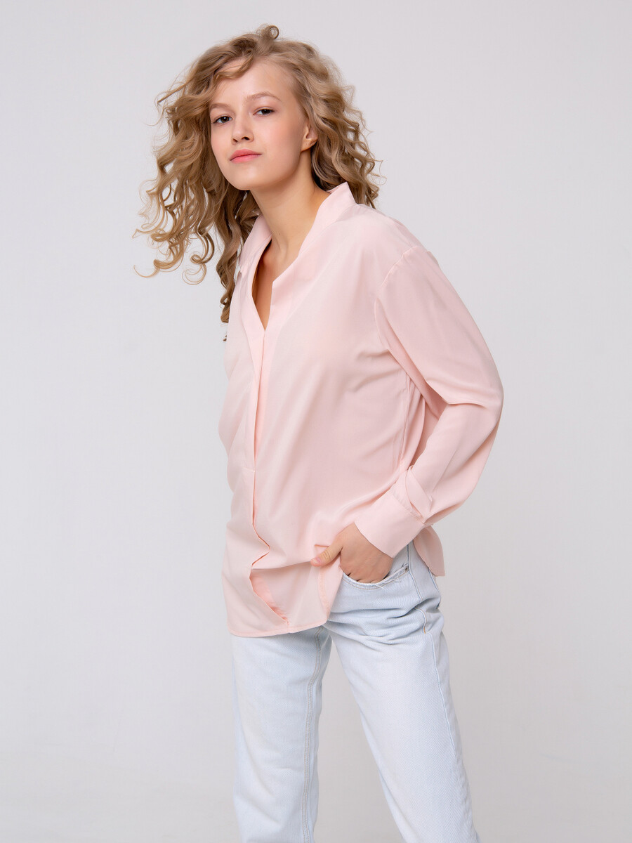 Блуза RAPOSA, размер 42, цвет розовый 01124535 - фото 1