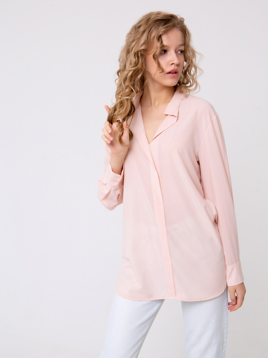 Блуза RAPOSA, размер 42, цвет розовый 01124535 - фото 2