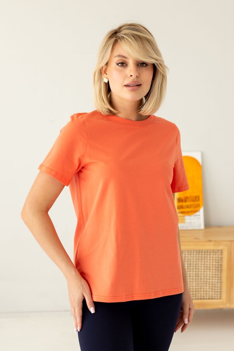 

Лонгслив, Оранжевый;лососевый