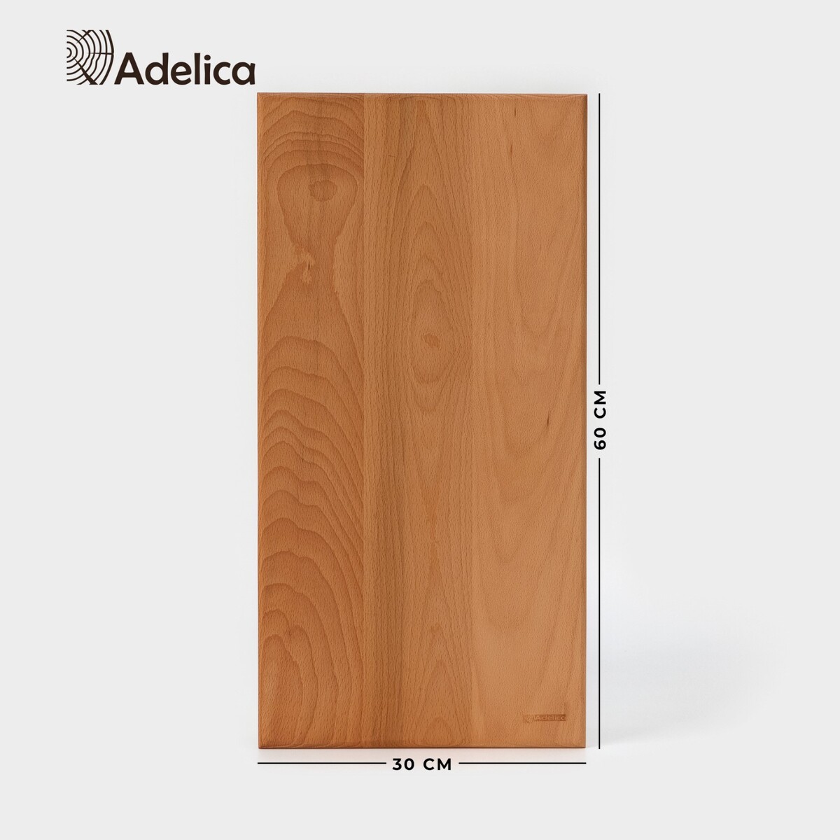 Доска разделочная adelica доска профессиональная разделочная доляна 40×30 см толщина 1 8 см коричневый