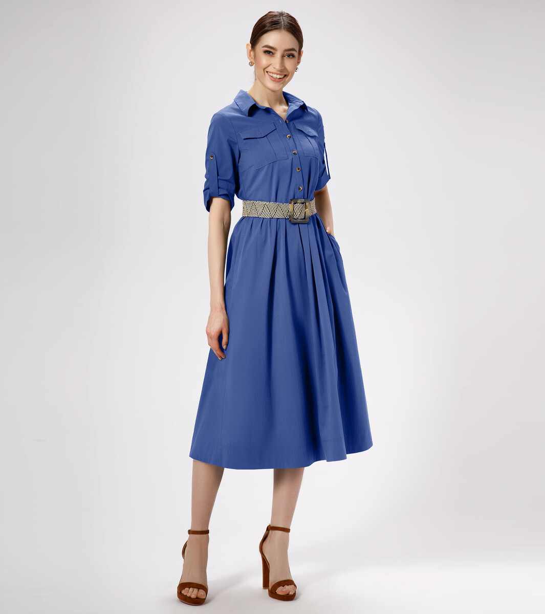 Платье женское насос двойного действия torres ss1020 20см синий