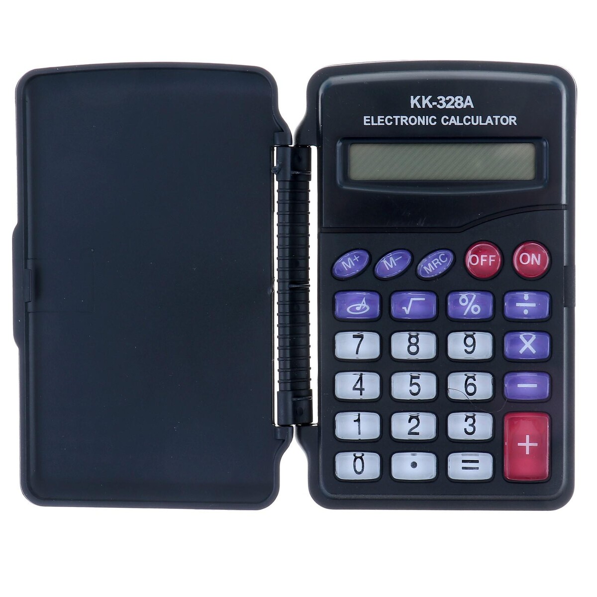 Калькулятор карманный, 8-разрядный, kk-328, с мелодией калькулятор карманный citizen lc 110nr 8 разрядный 58 х 88 х 11 мм питание от батарейки