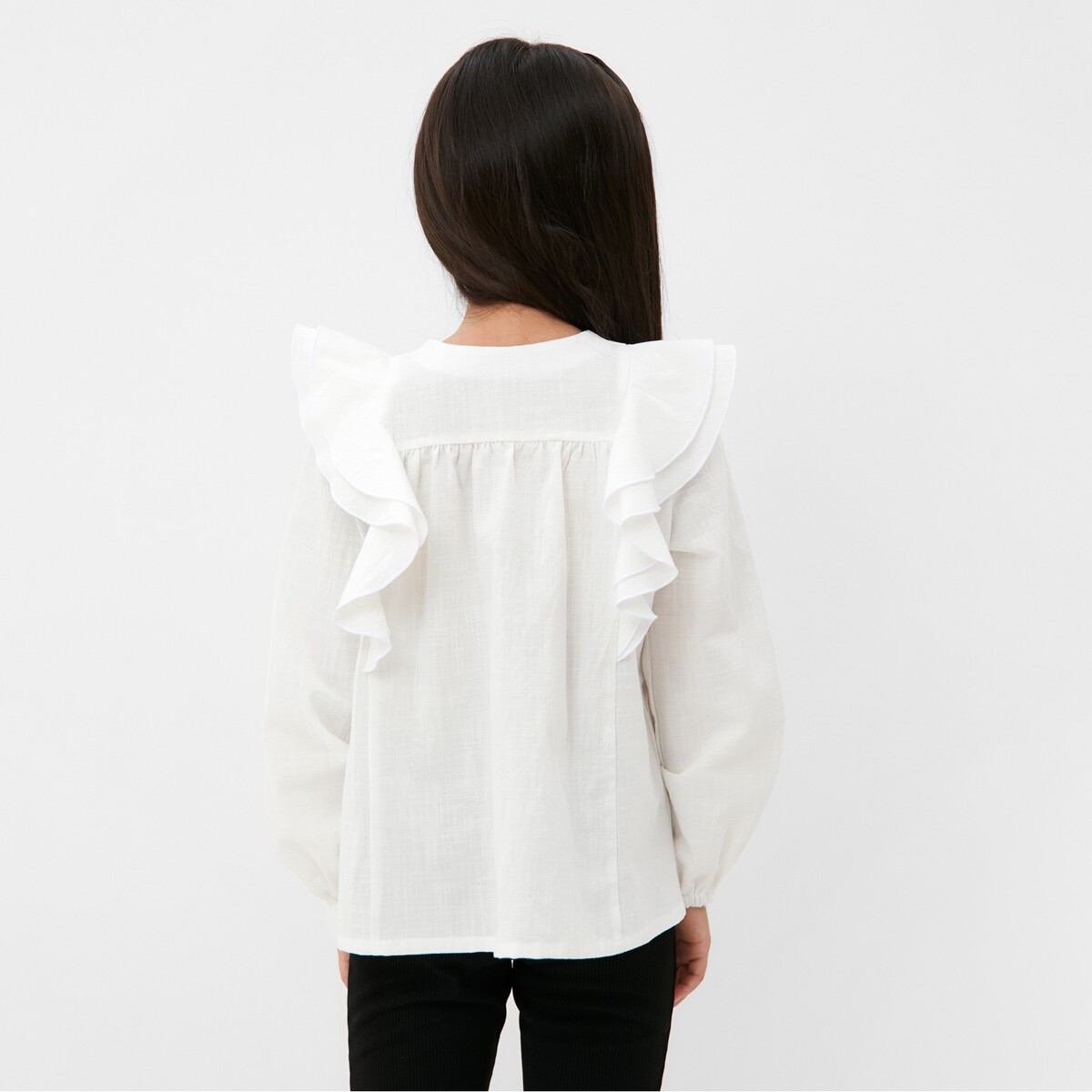 Рубашка KAFTAN, размер рост 146 см, цвет белый 01136991 - фото 2