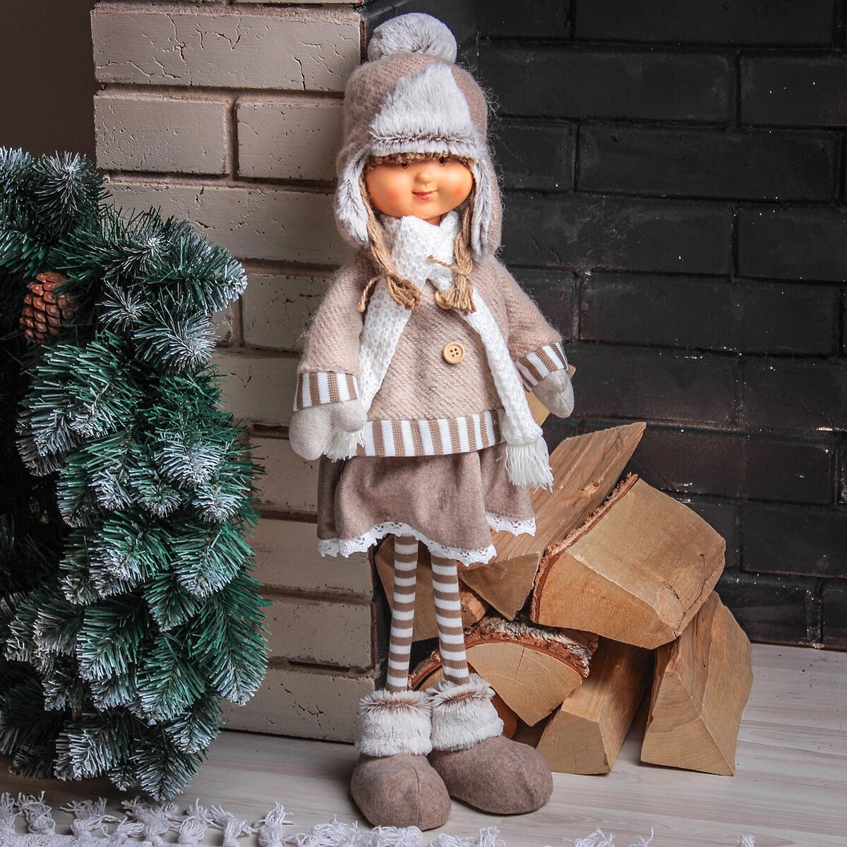 Кукла интерьерная кукла рускукла подвесная маруся rk 676