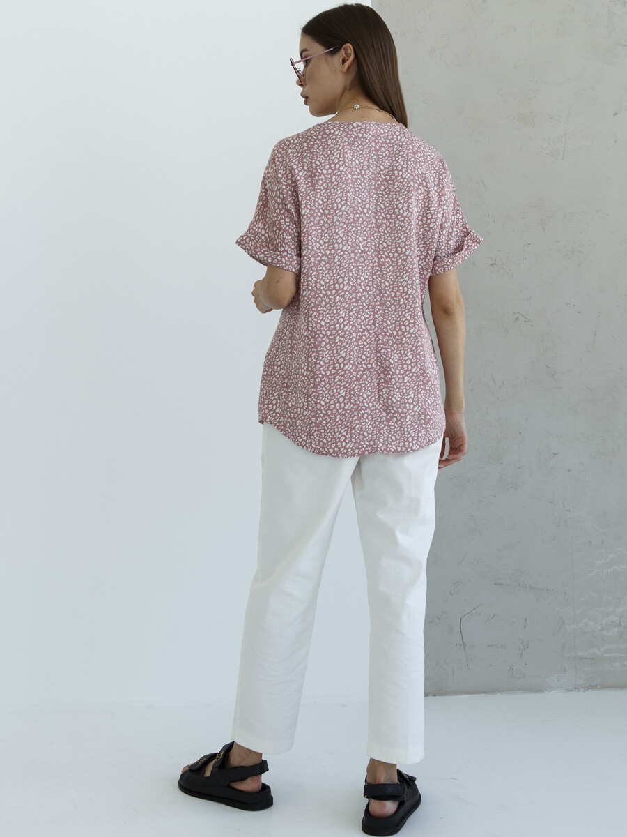 Блуза MARI-LINE, размер 44, цвет розовый 01140706 - фото 2