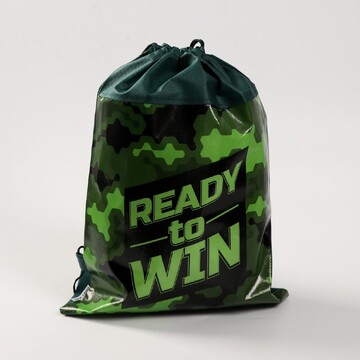 Мешок для обуви ready to win 30×40 см