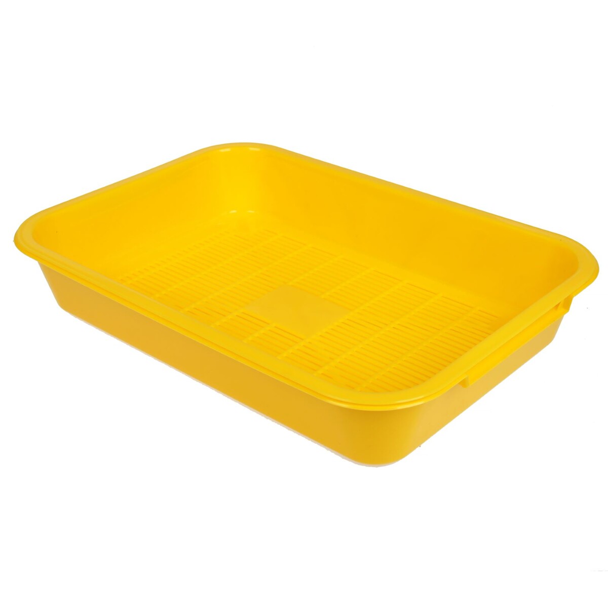 Туалет средний с сеткой 36 х 26 х 6,5 см, желтый мяч светящийся для собак средний tpr 5 5 см желтый