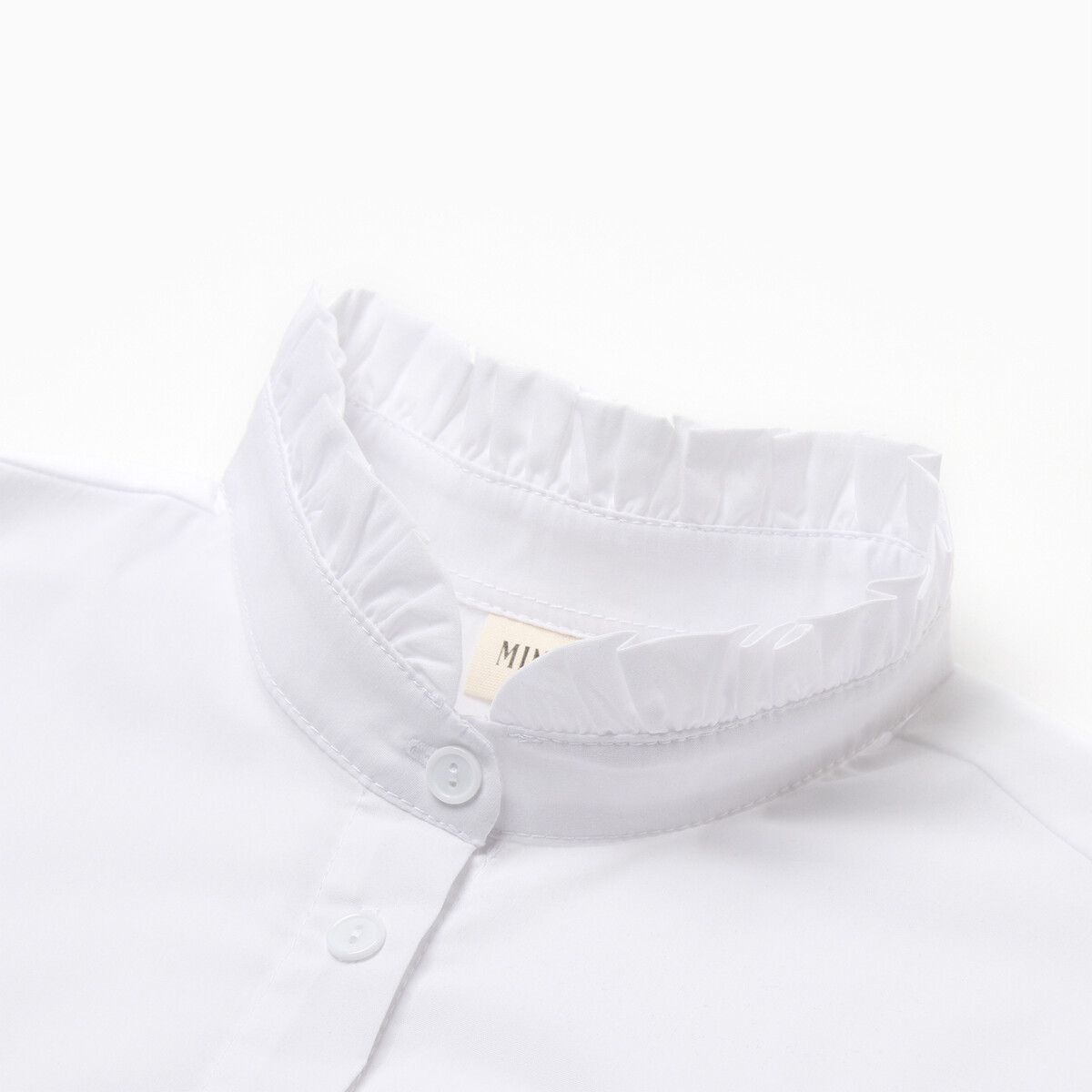 Блузка MINAKU, размер рост 122 см, цвет белый 01148507 - фото 5