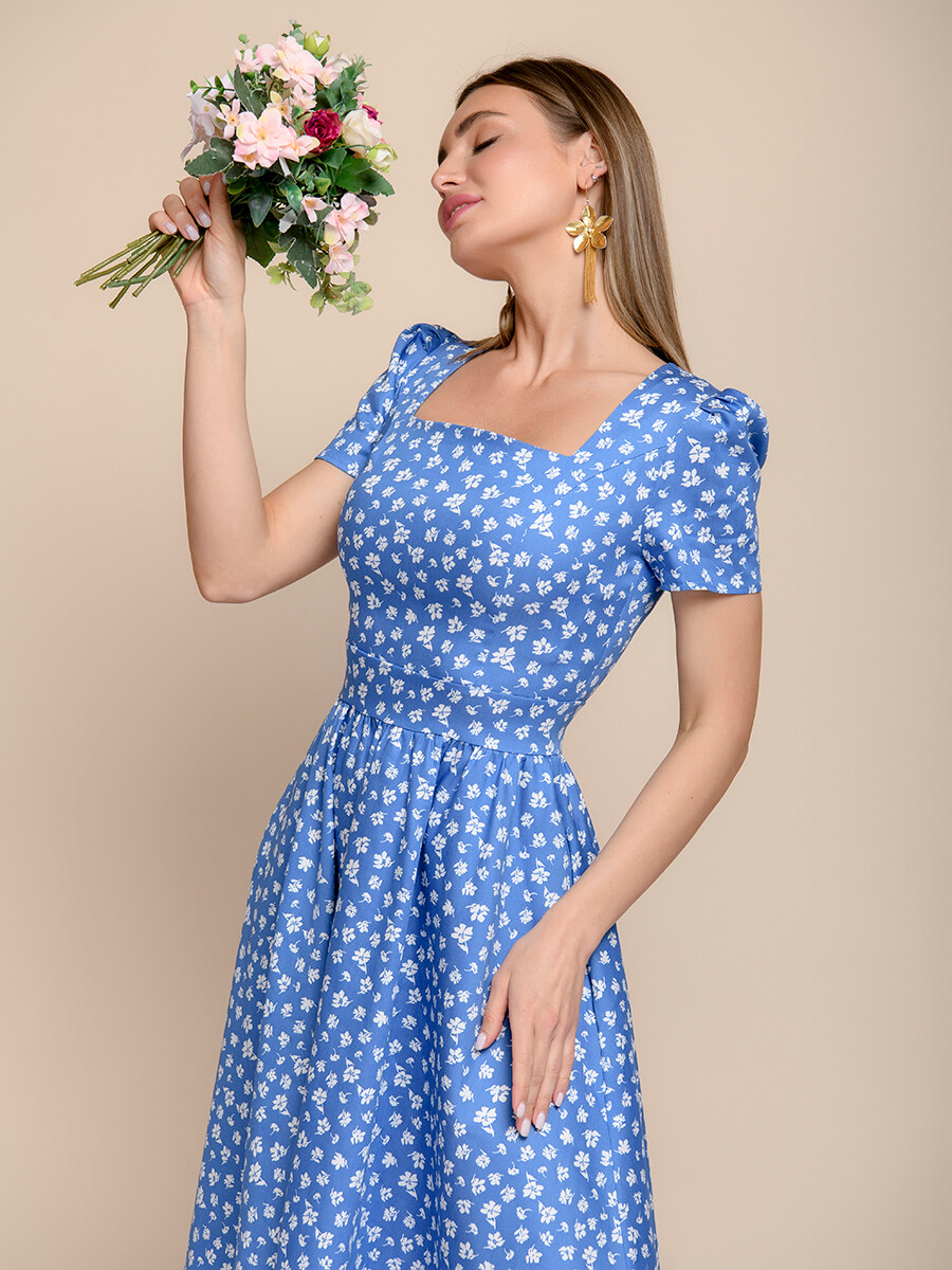 Платье 1001 DRESS, размер 44, цвет голубой 01150760 - фото 3