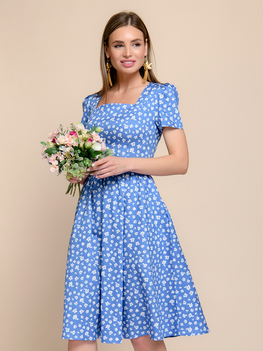 Платье 1001 DRESS, размер 44, цвет голубой 01150760 - фото 1
