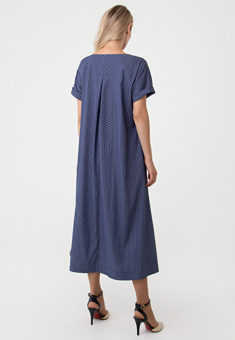 Платье Filigrana, размер 44, цвет синий 01154213 - фото 5