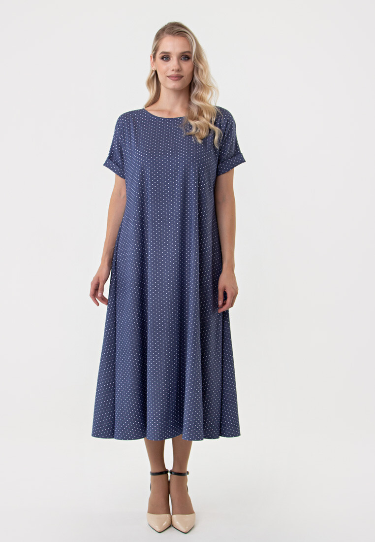 Платье Filigrana, размер 44, цвет синий 01154213 - фото 3