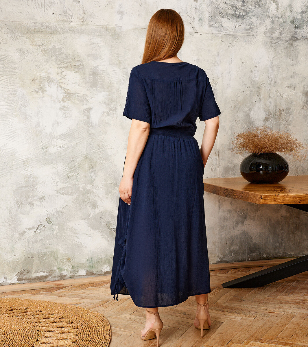 Платье женское PANDA, размер 54, цвет синий 01157264 - фото 2