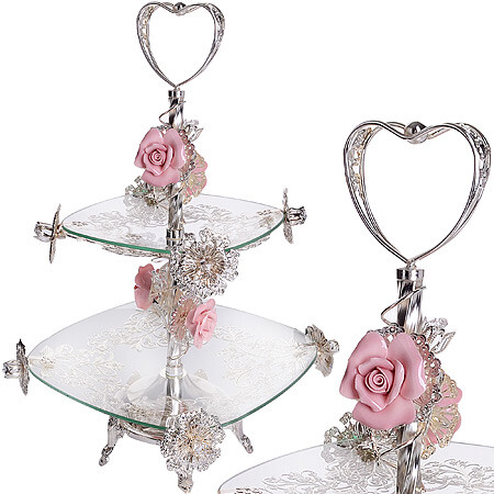 

Конфетница двухъярусная