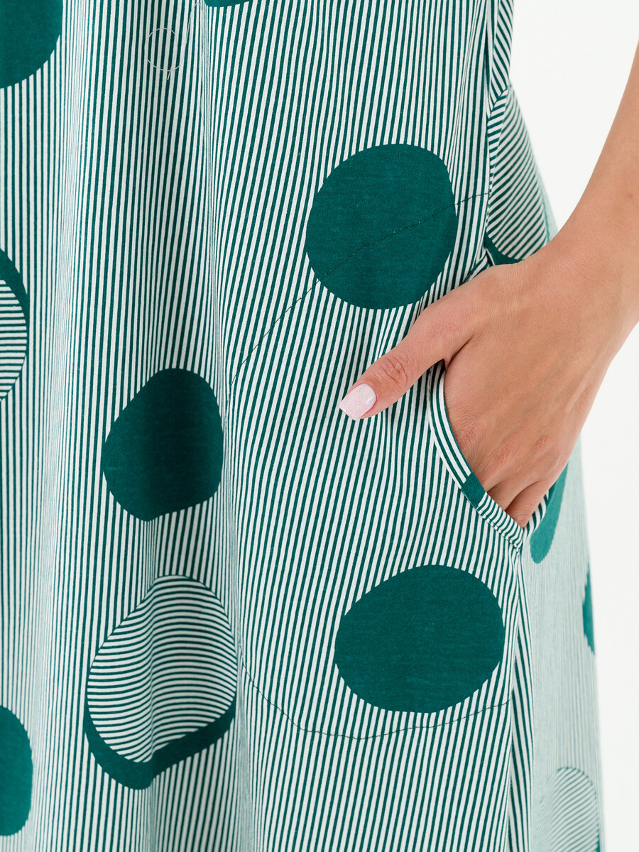 Платье элоди Serenada, размер 46, цвет зеленый 01160115 - фото 4