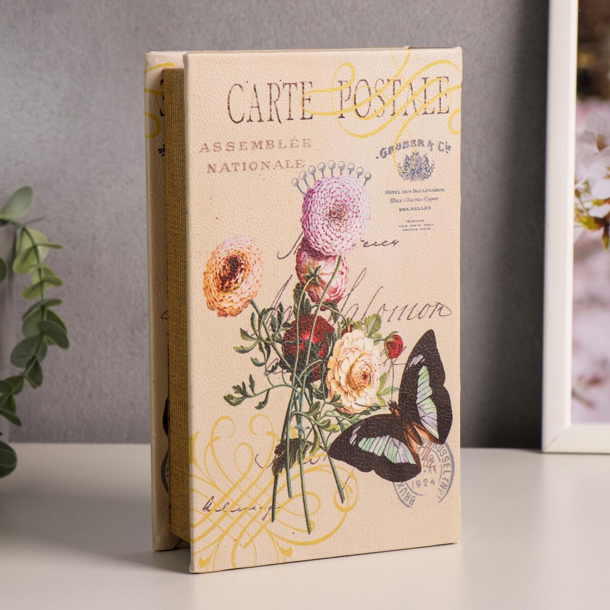 фото Сейф-книга дерево no brand