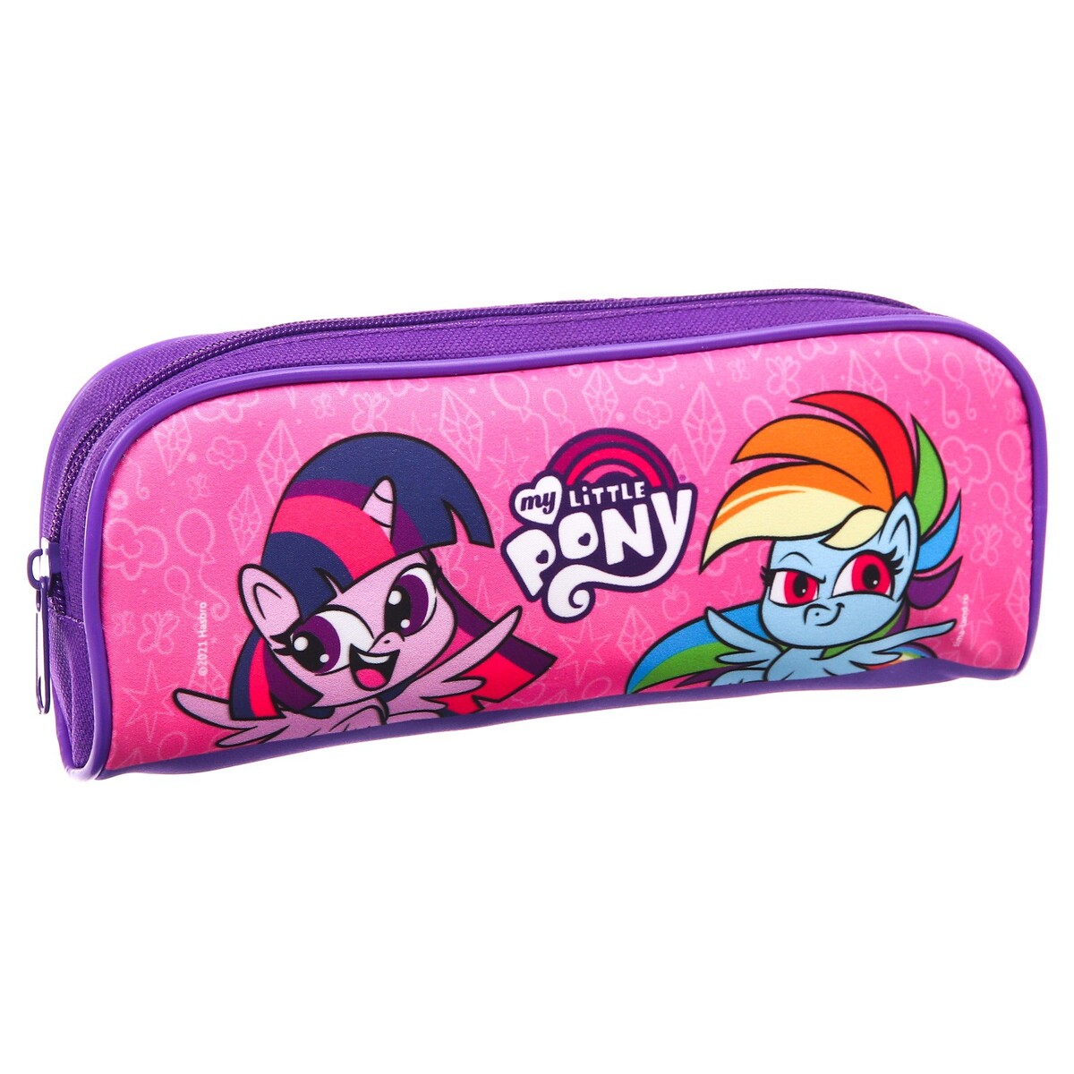 

Пенал мягкий, 22х9 см, my little pony, Фиолетовый