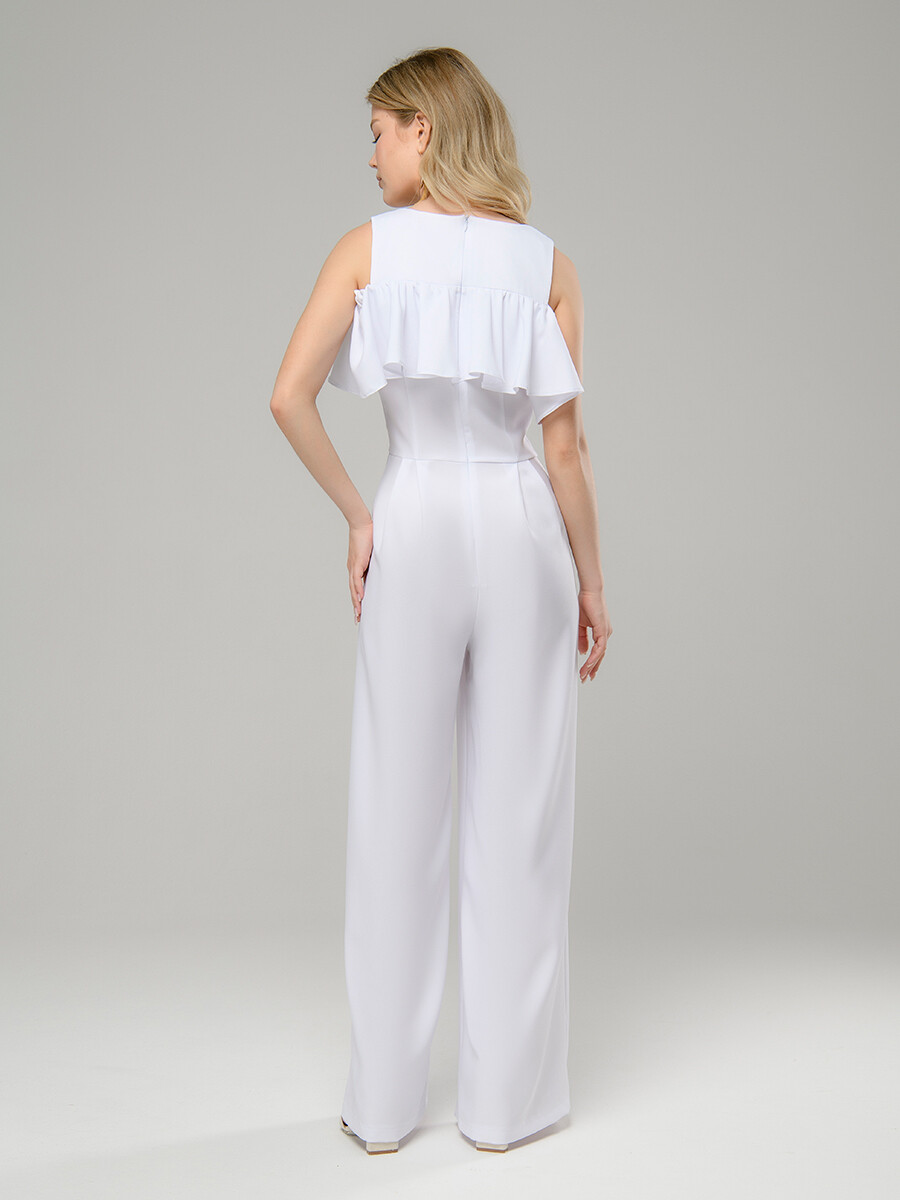 Комбинезон 1001 DRESS, размер 44, цвет белый 01171643 - фото 3