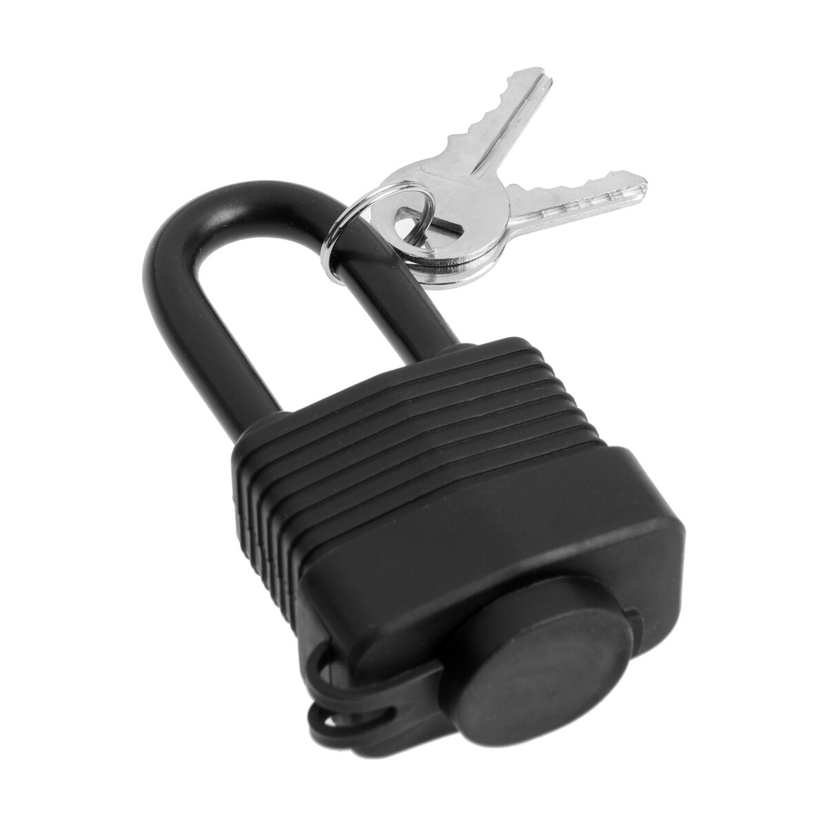 

Замок навесной lockland, 40 мм, влагозащищенный, длинная дужка, 2 ключа, цвет черный