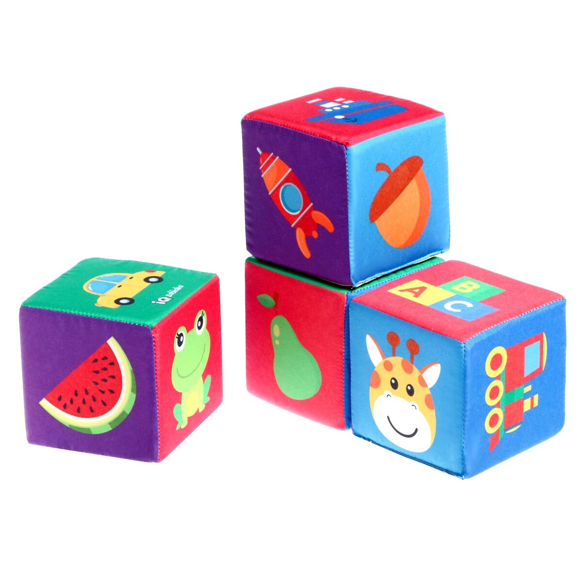 Игрушка мягконабивная игрушка мягконабивная кубики