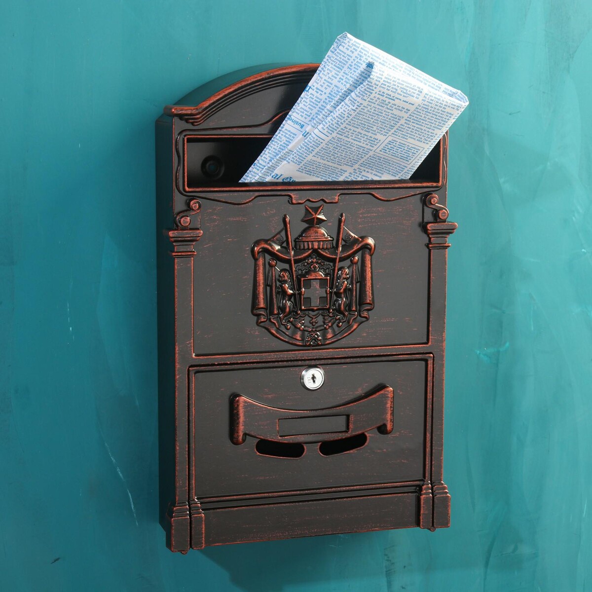 Ящик почтовый №4010в, старая медь старая мельница