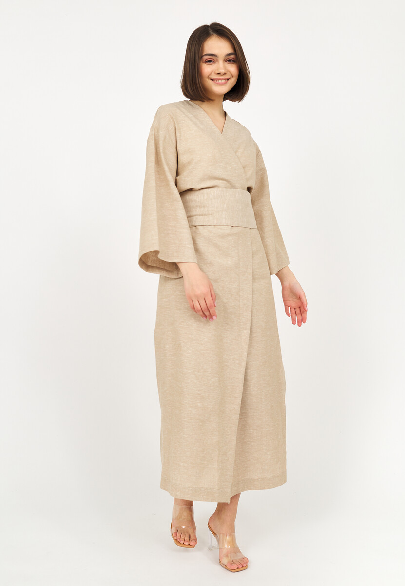Платье-кимоно кимоно для дзюдо с поясом подростковое adidas evolution белое