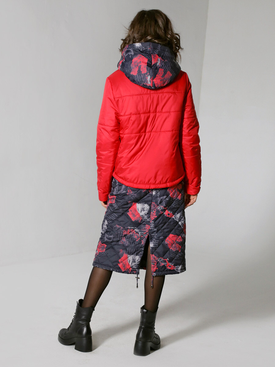 Куртка DizzyWay, размер 42, цвет красный 01180979 - фото 3