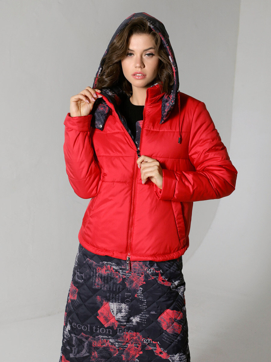 Куртка DizzyWay, размер 42, цвет красный 01180979 - фото 5